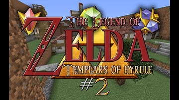 Minecraft: Templars of Hyrule Part 2 (Multiplayer Adventure Map) - INFILTRATING HYRULE CASTLE