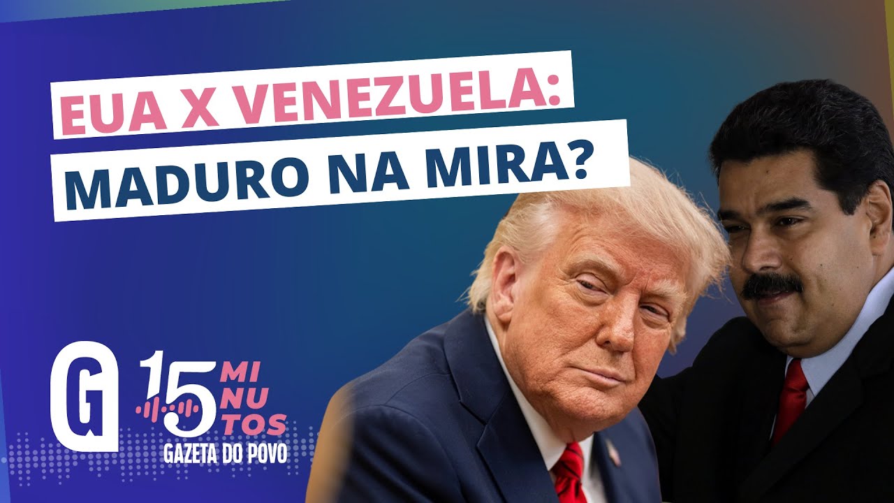 Trump pressiona Venezuela, mas pode sobrar para o Brasil se Lula se envolver | 15 MINUTOS