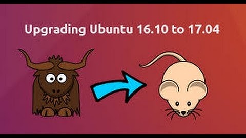 How to upgrade Ubuntu 16.10 to 17.04