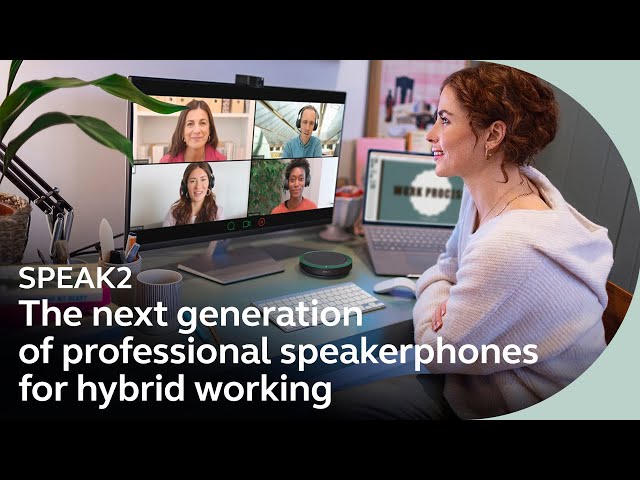 Professional speakerphones for hybrid working | Jabra Speak2