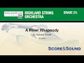 A river rhapsody by richard meyer  score  sound