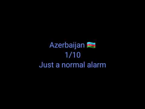 Remix of Azerbaijan EAS alarm