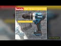 MAKITA 18V lithium electric rechargeable hand drill DDF487 13mm without charger and battery Essenti