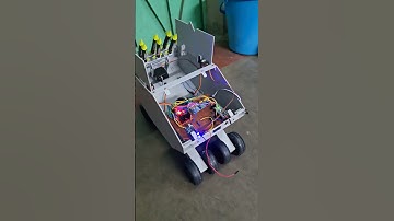 Forward-Backward testing of VC02 control car. #vc02 #voicerecognition #car #arduinoprojects #ai #diy