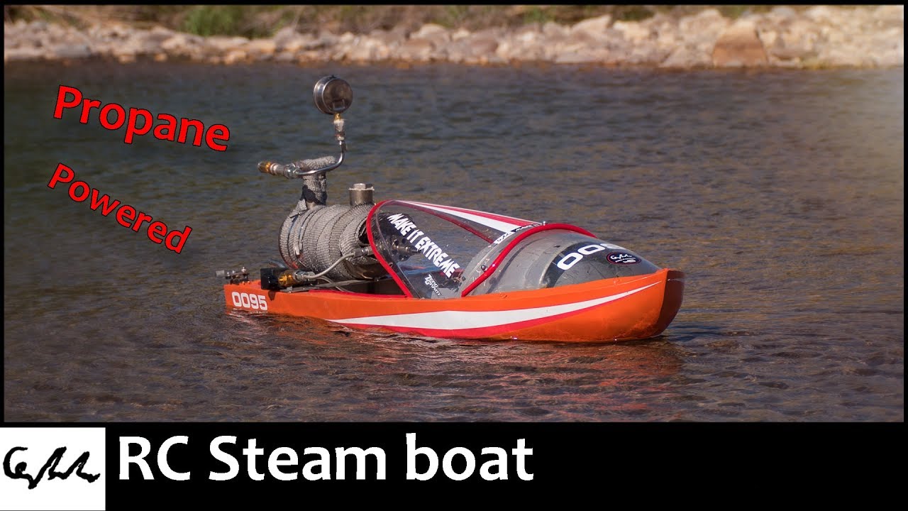 Project 095 | Making RC steam boat