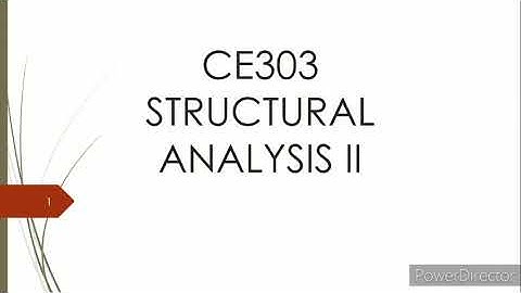 CE 303 SA II STRUCTURAL ANALYSIS II  - Analysis of a Continuous beam using Slope Deflection Method