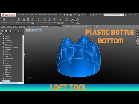 LOFT TOOL - SOLIDWORKS