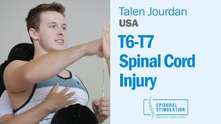 T6-T7 Spinal Cord Injury Patient Talen from USA receives Epidural  Stimulation Treatment - YouTube