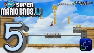 New Super Mario Bros  U Walkthrough - Part 5 - Sparkling Waters - Soda Jungle