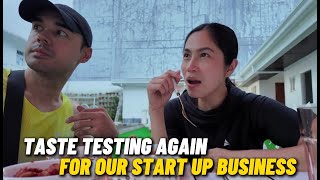 Taste Testing Again For Our Start Up Business | Diana Zubiri