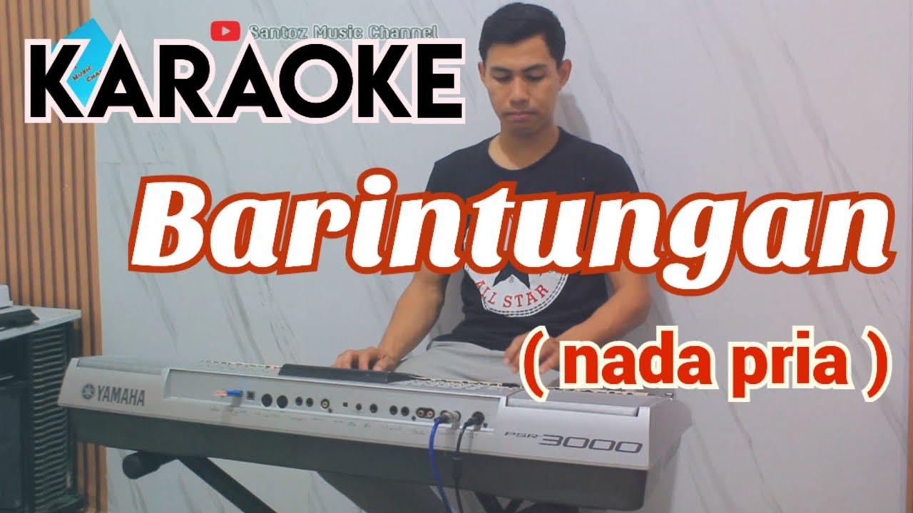 Karaoke Lagu Dayak | BARINTUNGAN | Nada Pria