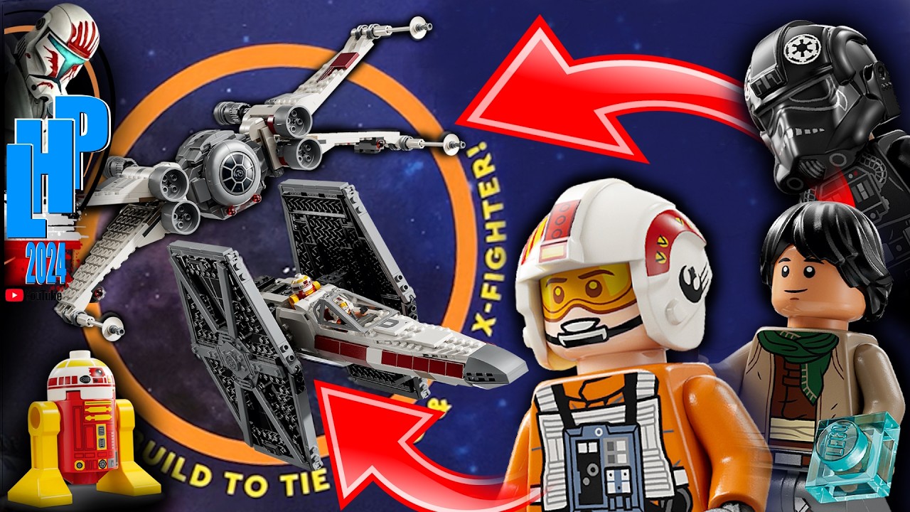 HYBRYDA TIE Fightera i X-Winga LEGO STAR WARS 75393 RECENZJA (2024