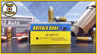 This Hard is TOO SOFT!...Buffalo Bore .32 ACP +P Hardcast Self-Defense AMMO Ballistic Gel Test! screenshot 3