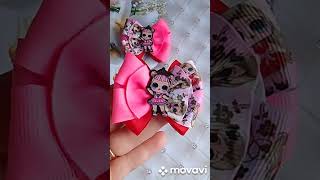 Бантики🎀 для самых маленьких 🤴с куколками Лол