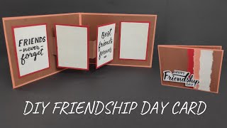 DIY Friendship Day Card | Friendship Day Card Ideas | Cards For Friendship Day