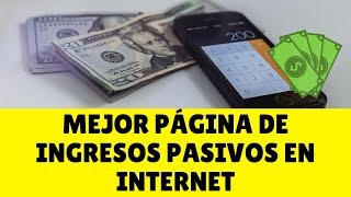 1 PÁGINA PARA GENERAR INGRESOS PASIVOS DE FORMA CONTINUA EN INTERNET