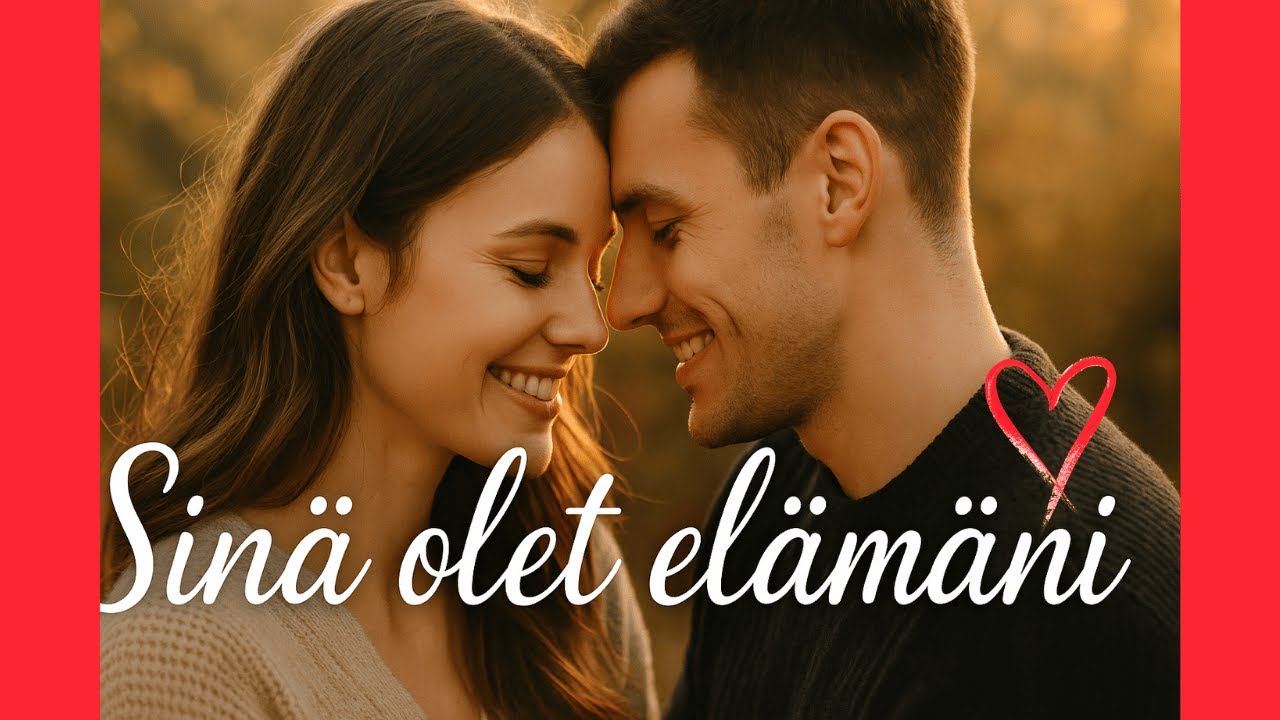 Suomalainen rakkauslaulu, joka saa sydämesi sykkimään – Sinä olet elämäni ❤️