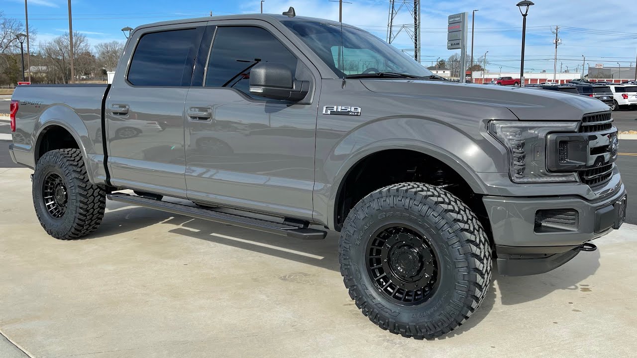 2020 Ford F150 3.5” Lifted Covert Edition Lead Foot on 35s - YouTube
