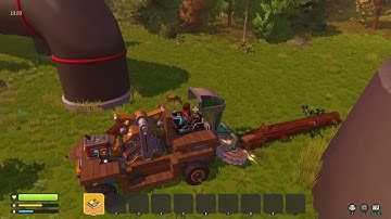 Scrap Mechanic wood harvester