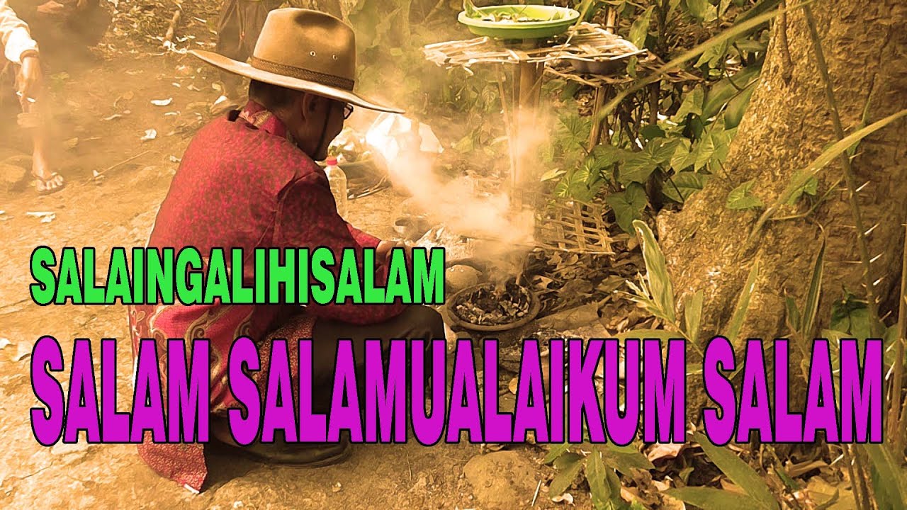 Tradisi leluhur do'a dengan bahasa jawa , nggeh !!!