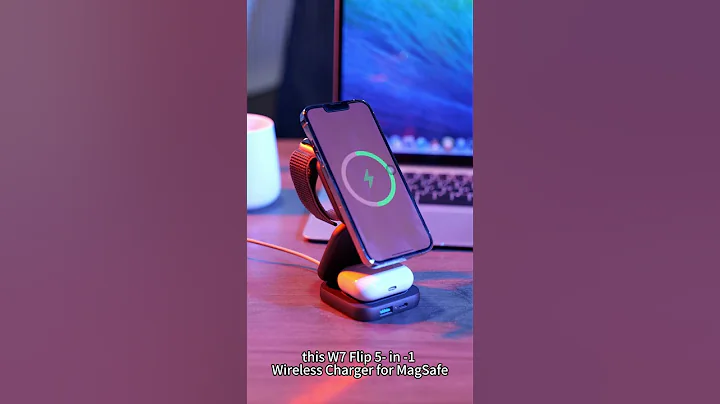 ACISLAND the W7 Flip 5 in 1 Wireless Charger for MagSafe!