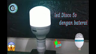 #DIY Membuat lampu Disco RGB dengan lampu Bekas.,,, ramah lingkungan!!!!1