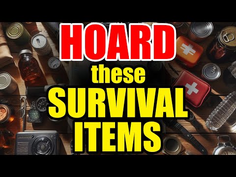 Stockpile 10… 20… 100… of these SURVIVAL ITEMS – before they Disappear!