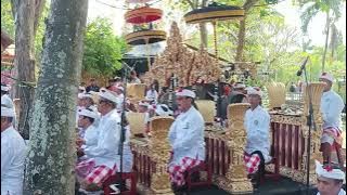 Gong gede pengiring pembukaaan pkb ke 47  bersama sekaa gong desa adat bangli