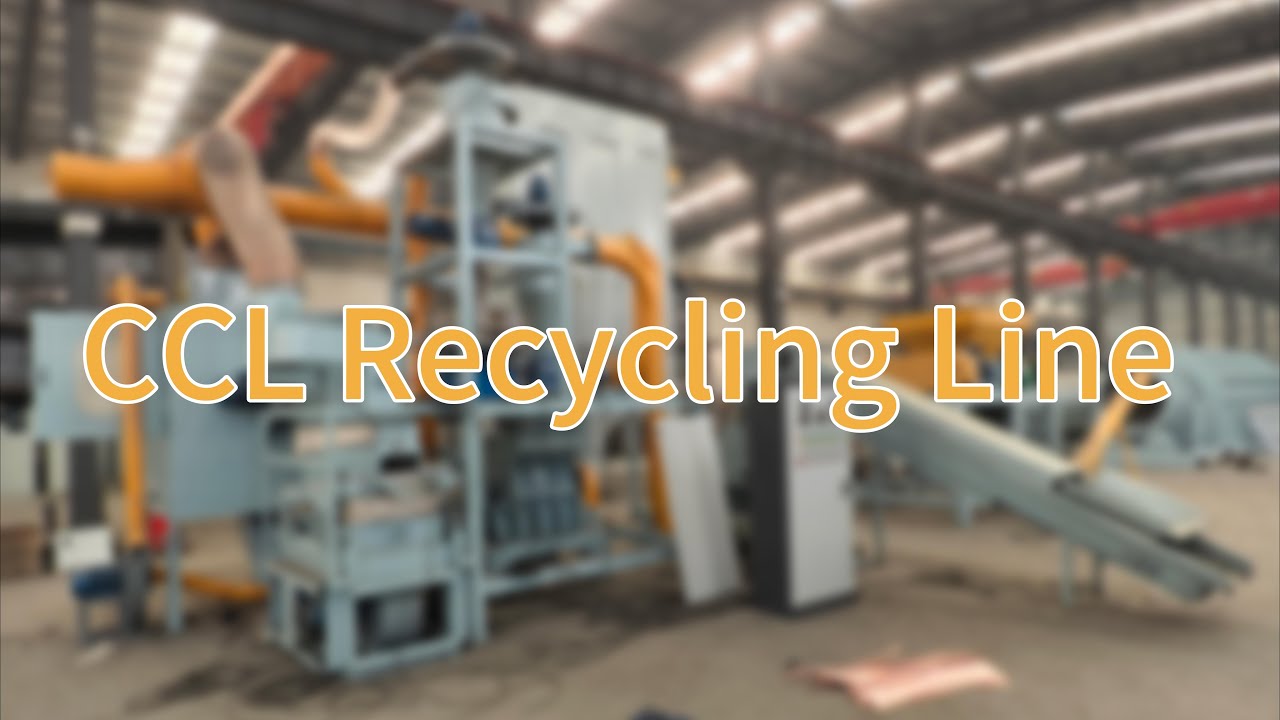 CCL Recycling Line - YouTube