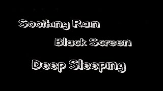 Rain and Thunder Sounds for Sleeping | Thunder and Rain | Black Screen