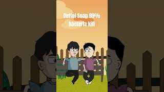 Dettol Soap Ne 99% Bacteria Maara… 1% Tu Bacha 😂🧼 #funnyshorts #viralshort #shorts #amirkhanvoice