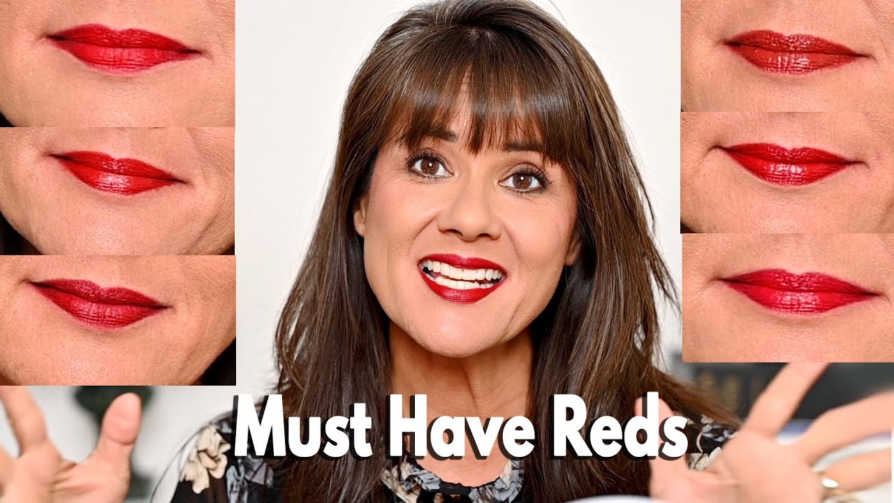 The Best Red Lipsticks For Women Over 50 Glam Makeup For Mature Women Youtube