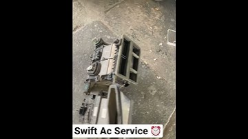 Swift Ac Service Remove Fully Deshboard  And Ac/Heater coil Remove view