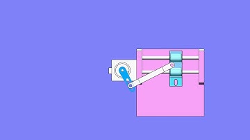 Long Stroke Reciprocating Mechanism With Motor Rotation Connecting Lever