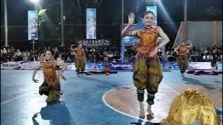 PERSEMBAHAN TARI BATINGNA LEBONNA SMAGA BONE - PEMBUKAAN TURNAMEN BASKET 3 X 3 SE SULAWESI