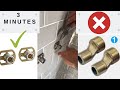 shower mixer install in 3 minutes