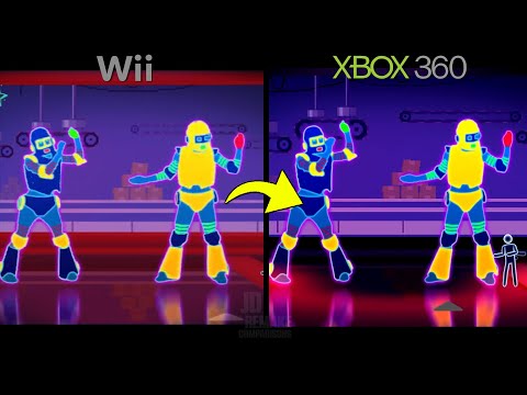 Wii VS Xbox - DA FUNK | JUST DANCE COMPARISON