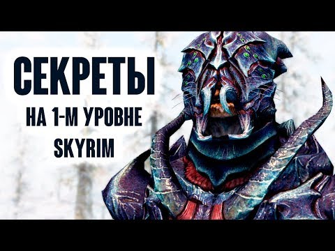 Видео: Skyrim - СЕКРЕТЫ НА 1-ом УРОВНЕ в SKYRIM SPECIAL EDITION ( Секреты #230 )