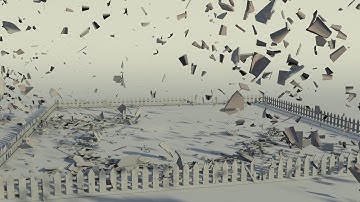 Destruction with Ncloth