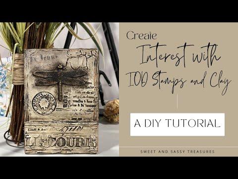 Stamping Into Clay To Create Memory Tiles A DIY Tutorial