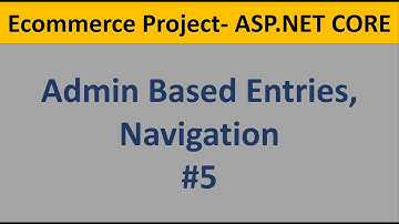 Build Completed E-Commerce with ASP.NET Core MVC - Part 5 - Integrated Admin Security