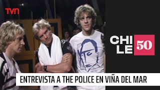 Entrevista exclusiva a The Police en el Festival de Viña 1982 | #Chile50