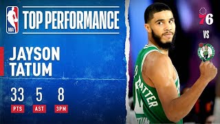 🍀 Tatum’s Second-Straight 30-PT Game Lifts Celtics to 2-0 Series Lead!