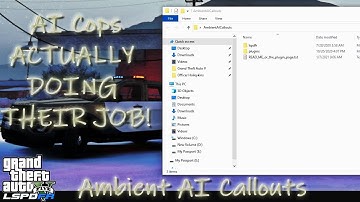 LSPDFR How To: Install AmbientAiCallouts