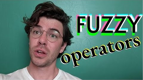 Fuzzy Logic II: fuzzy Boolean OPERATORS ⟨05,06⟩—optional