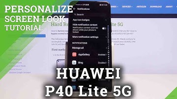 How to Manage Notifications in Huawei P40 Lite 5G – Personalize Screen Alerts