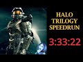[WR] Halo 1-3 Trilogy Speedrun in 3:33:22
