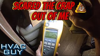 In this video I dropped what I was doing to get back to a recent repair! #hvacguy #hvaclife #hvac