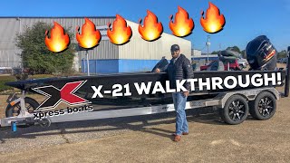 This Boat Is AWESOME! (XPRESS X21 WALK THROUGH)