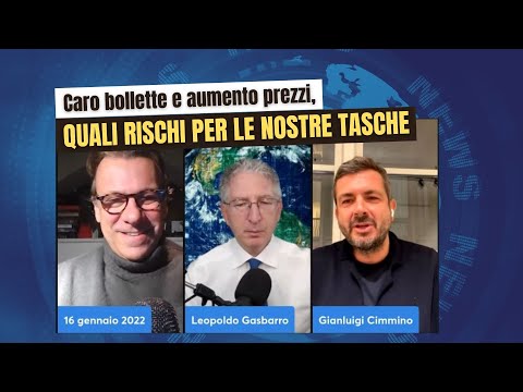 Zuppa economica 16 gen - Caro bollette e aumento prezzi, quali rischi per le nostre tasche